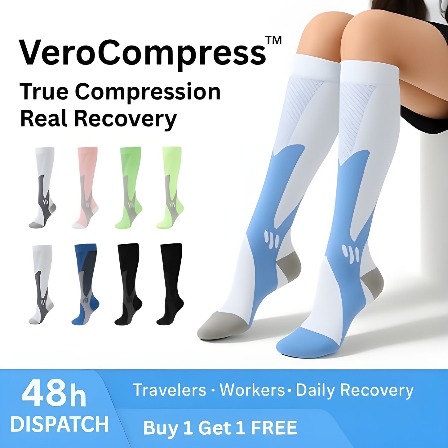 Verocompress™ Flow Socks